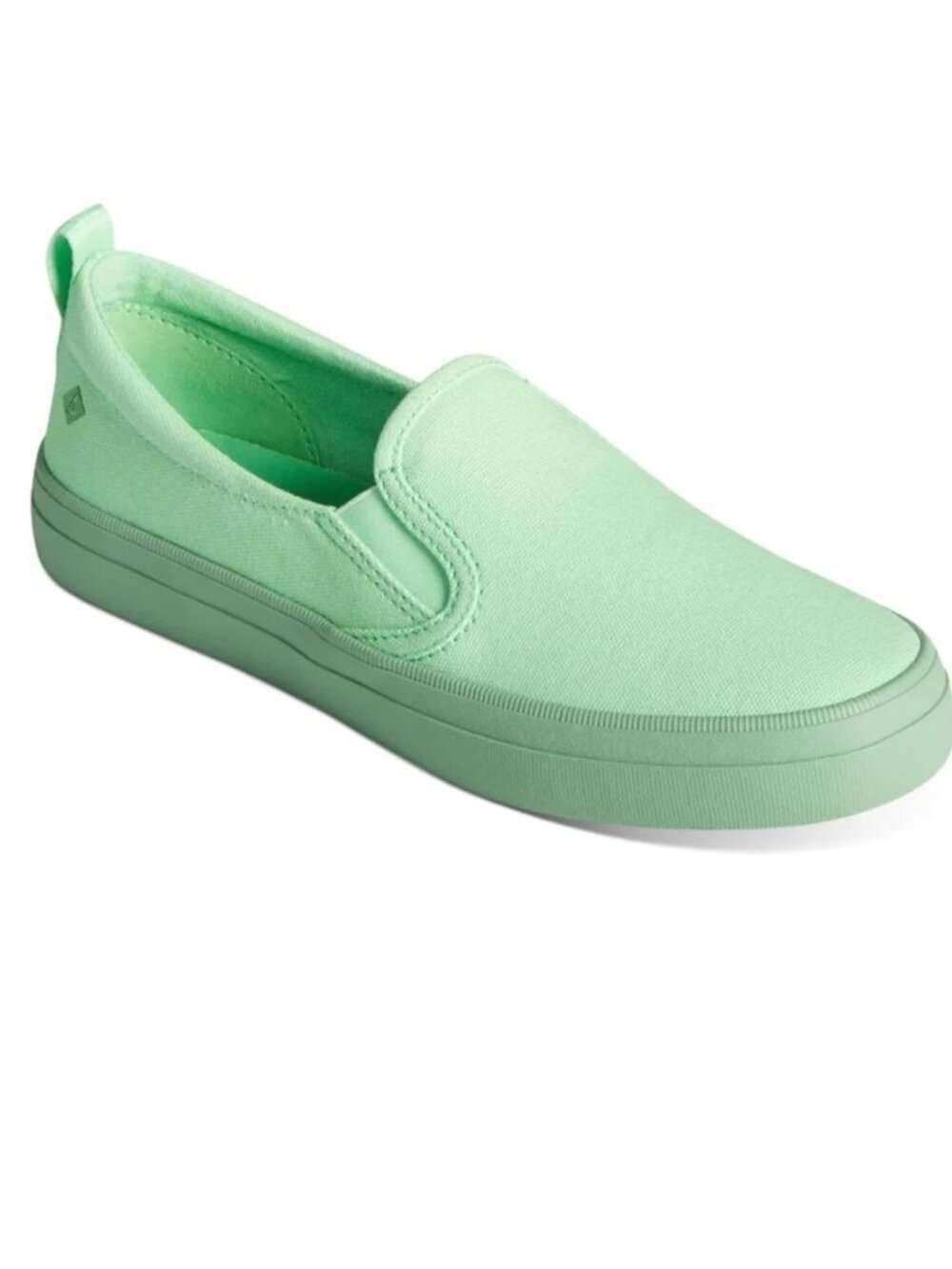 NEW SPERRY CREST TWIN GORE CANVAS LACELESS CASUAL AND FASHION SNEAKERS